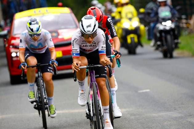 Tour de France Femmes 2025 - stage 3 Tour de France Femmes 2025 - 4th Edition - 3rd stage La Gacilly - Angers 163,5 Km - 28 07 2025 - Catalina Anais Soto (ESP - Laboral Kutxa - Fundacion Euskadi) - photo Rafa Gomez SprintCyclingAgency 2025 Angers France  Copyright: xRafaxGomezx xSprintcyclingagencyx