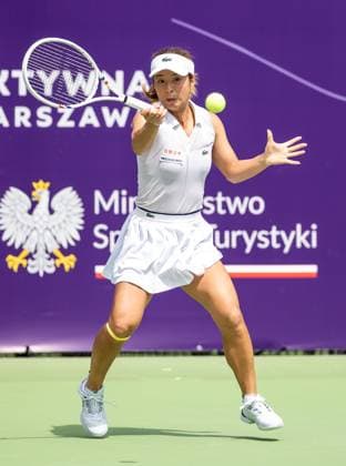 WTA, Tennis Damen 125 - T-Mobile Polish Open 2025 Mai Hontama during WTA 125 tennis tournament, T-Mobile Polish Open 2025 in Warsaw, Poland on July 28, 2025. Warsaw Poland  Copyright: xFotoxOlimpikx originalFilename:jastrzebowski-wta125tm250728_np0Ab.jpg