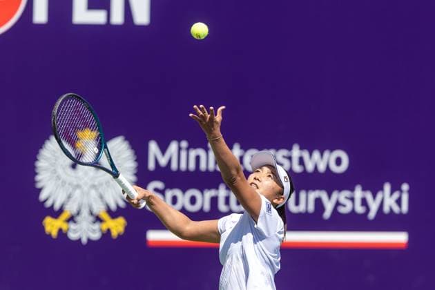 WTA, Tennis Damen 125 - T-Mobile Polish Open 2025 Kyoka Okamura during WTA 125 tennis tournament, T-Mobile Polish Open 2025 in Warsaw, Poland on July 28, 2025. Warsaw Poland  Copyright: xFotoxOlimpikx originalFilename:jastrzebowski-wta125tm250728_np9mo.jpg