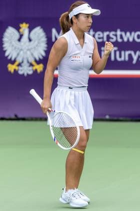 WTA, Tennis Damen 125 - T-Mobile Polish Open 2025 Mai Hontama during WTA 125 tennis tournament, T-Mobile Polish Open 2025 in Warsaw, Poland on July 28, 2025. Warsaw Poland  Copyright: xFotoxOlimpikx originalFilename:jastrzebowski-wta125tm250728_npKAs.jpg