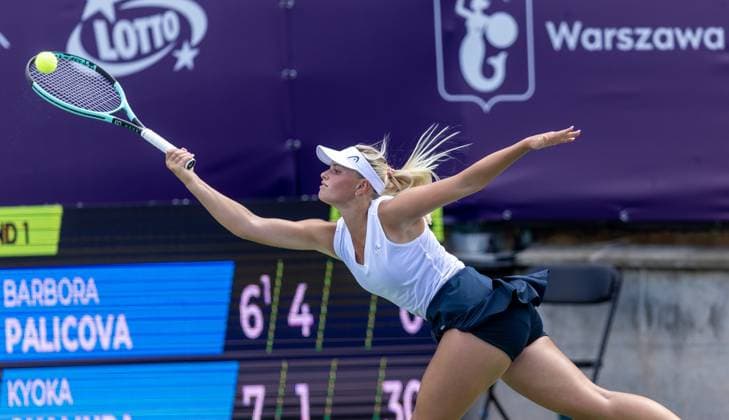 WTA, Tennis Damen 125 - T-Mobile Polish Open 2025 Barbora Palicova during WTA 125 tennis tournament, T-Mobile Polish Open 2025 in Warsaw, Poland on July 28, 2025. Warsaw Poland  Copyright: xFotoxOlimpikx originalFilename:jastrzebowski-wta125tm250728_nprIh.jpg