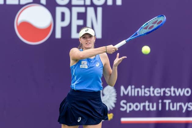 WTA, Tennis Damen 125 - T-Mobile Polish Open 2025 Martyna Kubka during WTA 125 tennis tournament, T-Mobile Polish Open 2025 in Warsaw, Poland on July 28, 2025. Warsaw Poland  Copyright: xFotoxOlimpikx originalFilename:jastrzebowski-wta125tm250728_npZvw.jpg