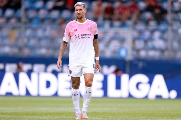 ANDRICH Robert Team Bayer 04 Leverkusen Bundesliga Season 2025 2026 Test match VfL Bochum Bayer 04 Leverkusen on 27 07 2025 in Bochum Copyright: xLacixPerenyix
