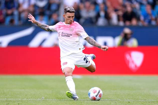 GRIMALDO Alejandro Team Bayer 04 Leverkusen Bundesliga Season 2025 2026 Test match VfL Bochum Bayer 04 Leverkusen on 27 07 2025 in Bochum Copyright: xLacixPerenyix