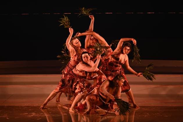 WOMEN S ASIAN CUP DRAW 2026, Jannawi Dance Clan perform during the 2026 AFC Women™s Asian Cup Final Draw, in Sydney, Tuesday, July 29, 2025. ( NO ARCHIVING Sydney NSW AUSTRALIA  Copyright: xDANxHIMBRECHTSx 20250729114906951483