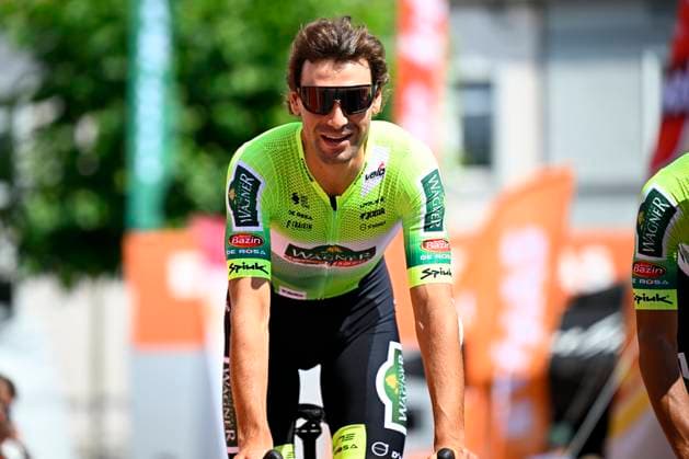 Tour de Wallonie 2025 Stage 4 SERAING, BELGIUM - JULY 29 : Desal Ceriel (BEL) of Wagner Bazin WB before the start of the race during stage 4 of the 30th edition of Tour de Wallonie an UCI ProSeries 2.Pro cycling road race stage for Men Elite of 163.3 km with start in Welkenraedt and finish in Seraing on July 29, 2025 in Seraing, Belgium, 29 07 2025 ( Motordriver Louis Bidlot - Seraing Belgium  Copyright: xTomasxSiskx