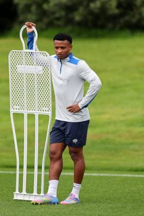 Oscar Cortes training ahead of tomorrow s Champions League second leg qualifying match against Panathinaikos. Rangers Training - The Rangers Training Centre, Glasgow, Lanarkshire, Scotland, UK - 29 Jul 2025Glasgow The Rangers Training Centre Lanarkshire United Kingdom  Copyright: xO Rourke RangersxFC Shutterstockx 15419009aq