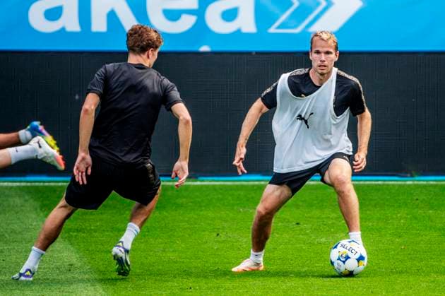 Football, CL Quali, Malmö FF training