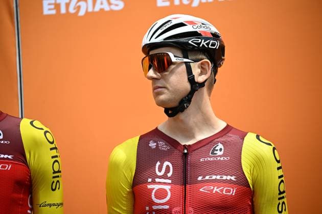 Tour de Wallonie 2025 Stage 4 SERAING, BELGIUM - JULY 29 : De Gendt Aimé (BEL) of Cofidis before the start of the race during stage 4 of the 30th edition of Tour de Wallonie an UCI ProSeries 2.Pro cycling road race stage for Men Elite of 163.3 km with start in Welkenraedt and finish in Seraing on July 29, 2025 in Seraing, Belgium, 29 07 2025 ( Motordriver Louis Bidlot - Seraing Belgium  Copyright: xTomasxSiskx