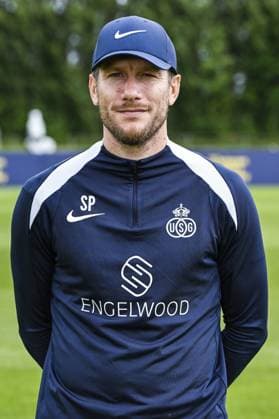 Union s head coach Sebastien Pocognoli poses for a portrait picture at the 2025-2026 season photoshoot of Belgian soccer team Royale Union Saint-Gilloise, Tuesday 29 July 2025 in Brussels. TOM GOYVAERTS TomxGoyvaerts  x130244326x