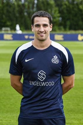 Union s physical coach Dennes De Kegel poses for a portrait picture at the 2025-2026 season photoshoot of Belgian soccer team Royale Union Saint-Gilloise, Tuesday 29 July 2025 in Brussels. TOM GOYVAERTS TomxGoyvaerts  x130244729x