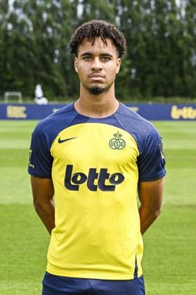 Union s Marc Giger poses for a portrait picture at the 2025-2026 season photoshoot of Belgian soccer team Royale Union Saint-Gilloise, Tuesday 29 July 2025 in Brussels. TOM GOYVAERTS TomxGoyvaerts  x130246650x