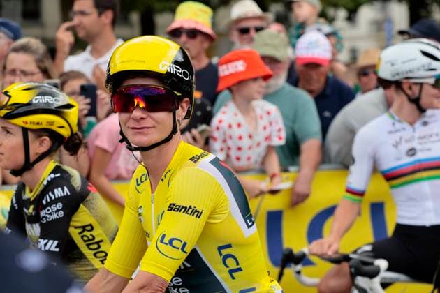 Tour de France Femmes 2025 - stage 4 Tour de France Femmes 2025 - 4th Edition - 4th stage Saumur - Poitiers 130,7 Km - 29 07 2025 - Marianne Vos (NED - Team Visma - Lease a Bike) - photo Massimo Fulgenzi SprintCyclingAgency 2025 Poitiers France  Copyright: xMassimoxFulgenzix xSprintcyclingagencyx