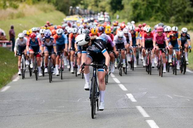 Tour de France Femmes 2025 - stage 4 Tour de France Femmes 2025 - 4th Edition - 4th stage Saumur - Poitiers 130,7 Km - 29 07 2025 - Valerie Demey (BEL - VolkerWessels Women s Pro Cycling Team) - photo Massimo Fulgenzi SprintCyclingAgency 2025 Poitiers France  Copyright: xMassimoxFulgenzix xSprintcyclingagencyx