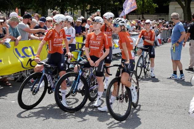 Tour de France Femmes 2025 - stage 4 Tour de France Femmes 2025 - 4th Edition - 4th stage Saumur - Poitiers 130,7 Km - 29 07 2025 - Fenix-Deceuninck - photo Massimo Fulgenzi SprintCyclingAgency 2025 Poitiers France  Copyright: xMassimoxFulgenzix xSprintcyclingagencyx