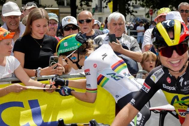 Tour de France Femmes 2025 - stage 4 Tour de France Femmes 2025 - 4th Edition - 4th stage Saumur - Poitiers 130,7 Km - 29 07 2025 - Kimberley Le Court Pienaar (RSA - AG Insurance - Soudal Team) - photo Massimo Fulgenzi SprintCyclingAgency 2025 Poitiers France  Copyright: xMassimoxFulgenzix xSprintcyclingagencyx
