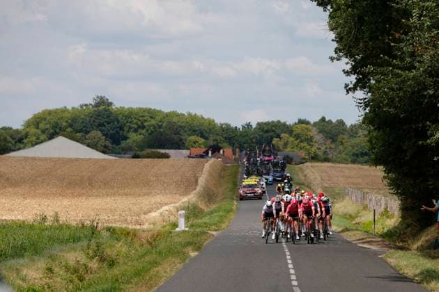 Tour de France Femmes 2025 - stage 4 Tour de France Femmes 2025 - 4th Edition - 4th stage Saumur - Poitiers 130,7 Km - 29 07 2025 - Peloton - photo Massimo Fulgenzi SprintCyclingAgency 2025 Poitiers France  Copyright: xMassimoxFulgenzix xSprintcyclingagencyx