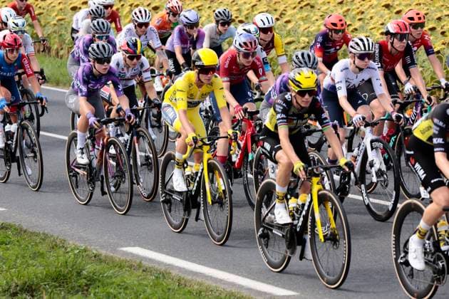 Tour de France Femmes 2025 - stage 4 Tour de France Femmes 2025 - 4th Edition - 4th stage Saumur - Poitiers 130,7 Km - 29 07 2025 - Ella Wyllie (AUS - Liv AlUla Jayco) - photo Massimo Fulgenzi SprintCyclingAgency 2025 Poitiers France  Copyright: xMassimoxFulgenzix xSprintcyclingagencyx