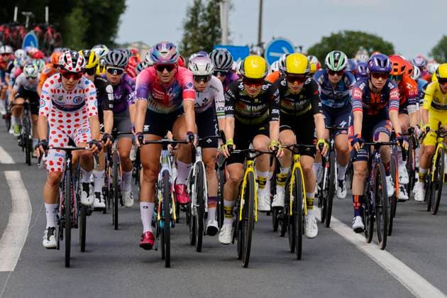 Tour de France Femmes 2025 - stage 4 Tour de France Femmes 2025 - 4th Edition - 4th stage Saumur - Poitiers 130,7 Km - 29 07 2025 - Elise Chabbey (SUI - FDJ - SUEZ) - photo Massimo Fulgenzi SprintCyclingAgency 2025 Poitiers France  Copyright: xMassimoxFulgenzix xSprintcyclingagencyx