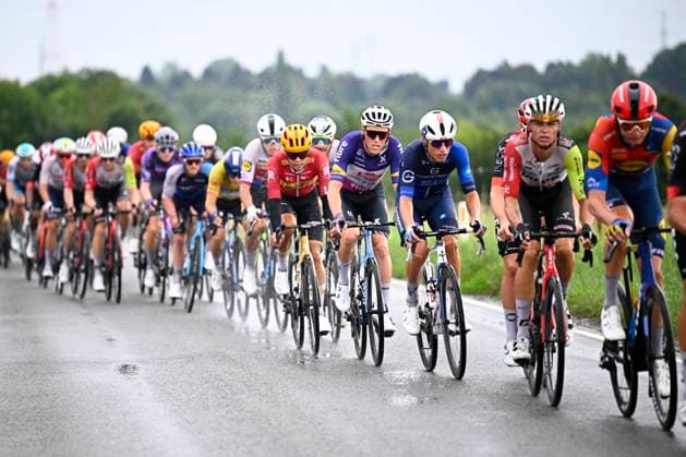 Tour de Wallonie 2025 Stage 4 SERAING, BELGIUM - JULY 29 : Kielich Timo (POL) of Alpecin-Deceuninck in action during stage 4 of the 30th edition of Tour de Wallonie an UCI ProSeries 2.Pro cycling road race stage for Men Elite of 163.3 km with start in Welkenraedt and finish in Seraing on July 29, 2025 in Seraing, Belgium, 29 07 2025 ( Motordriver Louis Bidlot - Seraing Belgium  Copyright: xTomasxSiskx