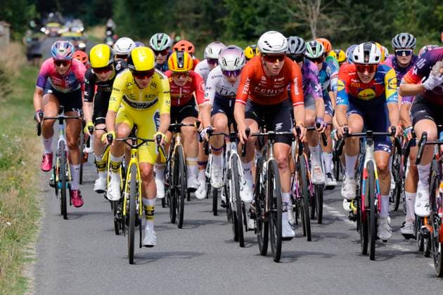 Tour de France Femmes 2025 - stage 4 Tour de France Femmes 2025 - 4th Edition - 4th stage Saumur - Poitiers 130,7 Km - 29 07 2025 - Marianne Vos (NED - Team Visma - Lease a Bike) - photo Massimo Fulgenzi SprintCyclingAgency 2025 Poitiers France  Copyright: xMassimoxFulgenzix xSprintcyclingagencyx