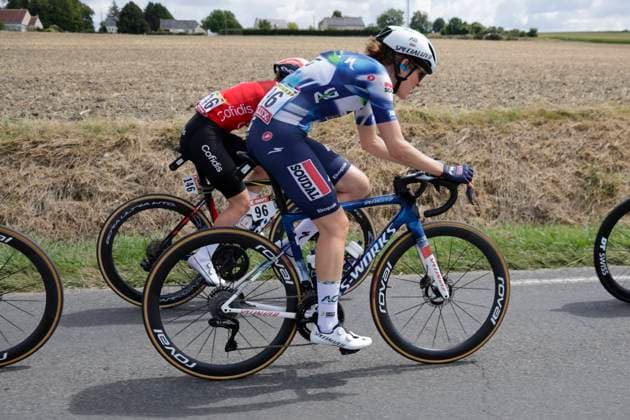 Tour de France Femmes 2025 - stage 4 Tour de France Femmes 2025 - 4th Edition - 4th stage Saumur - Poitiers 130,7 Km - 29 07 2025 - Julie Van De Velde (BEL - AG Insurance - Soudal Team) - photo Massimo Fulgenzi SprintCyclingAgency 2025 Poitiers France  Copyright: xMassimoxFulgenzix xSprintcyclingagencyx