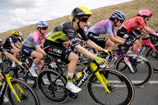 Tour de France Femmes 2025 - stage 4 Tour de France Femmes 2025 - 4th Edition - 4th stage Saumur - Poitiers 130,7 Km - 29 07 2025 - Femke De Vries (NED - Team Visma - Lease a Bike) - photo Massimo Fulgenzi SprintCyclingAgency 2025 Poitiers France  Copyright: xMassimoxFulgenzix xSprintcyclingagencyx