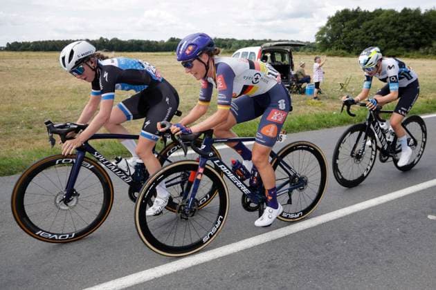 Tour de France Femmes 2025 - stage 4 Tour de France Femmes 2025 - 4th Edition - 4th stage Saumur - Poitiers 130,7 Km - 29 07 2025 - Franziska Koch (GER - Team Picnic PostNL) - photo Massimo Fulgenzi SprintCyclingAgency 2025 Poitiers France  Copyright: xMassimoxFulgenzix xSprintcyclingagencyx
