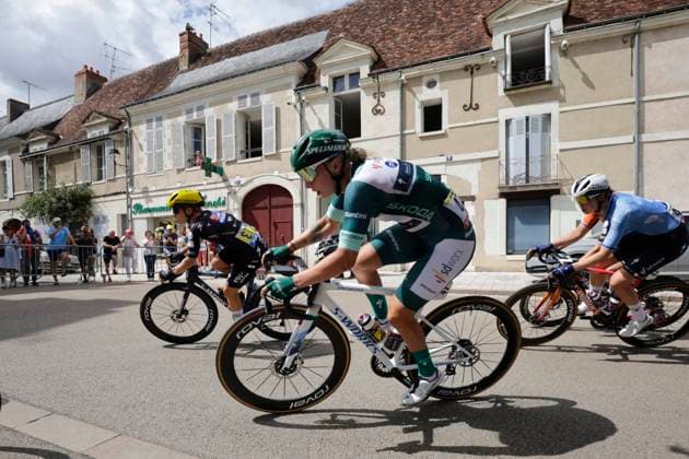 Tour de France Femmes 2025 - stage 4 Tour de France Femmes 2025 - 4th Edition - 4th stage Saumur - Poitiers 130,7 Km - 29 07 2025 - Lorena Wiebes (NED - Team SD Worx - Protime) - photo Massimo Fulgenzi SprintCyclingAgency 2025 Poitiers France  Copyright: xMassimoxFulgenzix xSprintcyclingagencyx