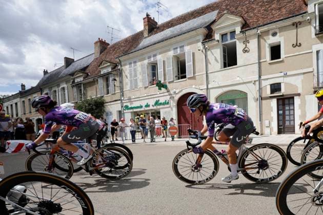 Tour de France Femmes 2025 - stage 4 Tour de France Femmes 2025 - 4th Edition - 4th stage Saumur - Poitiers 130,7 Km - 29 07 2025 - Silke Smulders (BEL - Liv AlUla Jayco) - photo Massimo Fulgenzi SprintCyclingAgency 2025 Poitiers France  Copyright: xMassimoxFulgenzix xSprintcyclingagencyx