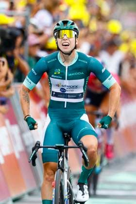 Tour de France Femmes 2025 - stage 4 Tour de France Femmes 2025 - 4th Edition - 4th stage Saumur - Poitiers 130,7 Km - 29 07 2025 - Lorena Wiebes (NED - Team SD Worx - Protime) - photo Rafa Gomez SprintCyclingAgency 2025 Poitiers France  Copyright: xRafaxGomezx xSprintcyclingagencyx