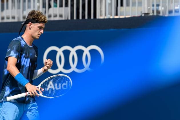 July 29, 2025, Toronto, Ontario, Canada: Toronto, Ontario Ã¢â‚¬ July 29, 2025: TERENCE ATMANE of France celebrates a point against EMILIO NAVA of the United States during the National Bank Open Presented by Rogers at Sobeys Stadium in Toronto, Ontario. Toronto Canada - ZUMAr228 20250729_znp_r228_009 Copyright: xVasiliyxRyabykhx