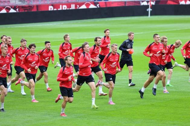 Football, CL Quali, SK Brann Bergen Training
