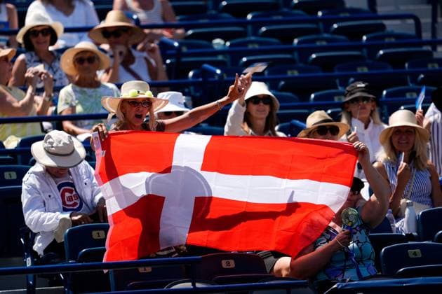 National Bank Open 2025 - Day 4 TORONTO, CANADA - JULY 29 : Fans of Holger Rune of Denmark show their support on day four of the 2025 National Bank Open at Sobeys Stadium in Toronto, Ontario, Canada on July 29, 2025. Mert Alper Dervis Anadolu Ontario Canada. Editorial use only. Please get in touch for any other usage.  Copyright: x2025xAnadoluxMertxAlperxDervisx