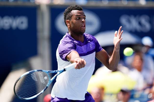 National Bank Open 2025 - Day 4 TORONTO, CANADA - JULY 29 : Giovanni Mpetshi Perricard of France in action against Holger Rune of Denmark on day four of the 2025 National Bank Open at Sobeys Stadium in Toronto, Ontario, Canada on July 29, 2025. Mert Alper Dervis Anadolu Ontario Canada. Editorial use only. Please get in touch for any other usage.  Copyright: x2025xAnadoluxMertxAlperxDervisx