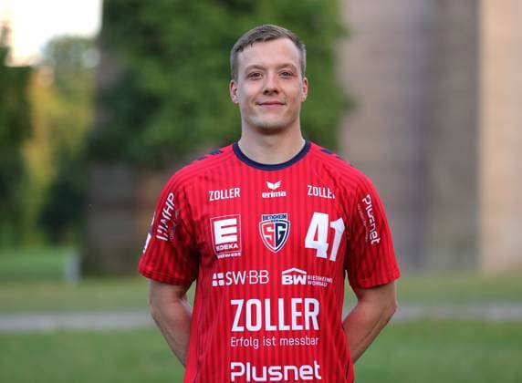29 07 2025, Germany, Bietigheim, Handball 2 Bundesliga, SG BBM Bietigheim Porträttermin, Till Hermann