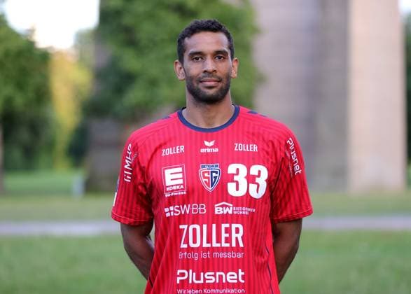 29 07 2025, Germany, Bietigheim, Handball 2 Bundesliga, SG BBM Bietigheim Porträttermin, Djibril M Bengue
