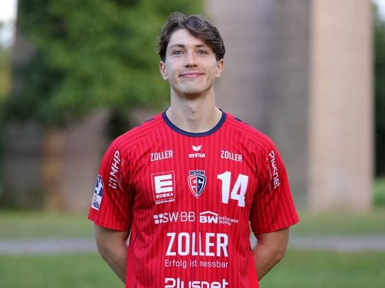 29 07 2025, Germany, Bietigheim, Handball 2 Bundesliga, SG BBM Bietigheim Porträttermin, Fynn Nicolaus