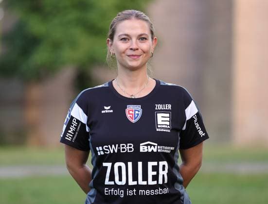 29 07 2025, Germany, Bietigheim, Handball 2 Bundesliga, SG BBM Bietigheim Portrait appointment, Lisa Frey Physio