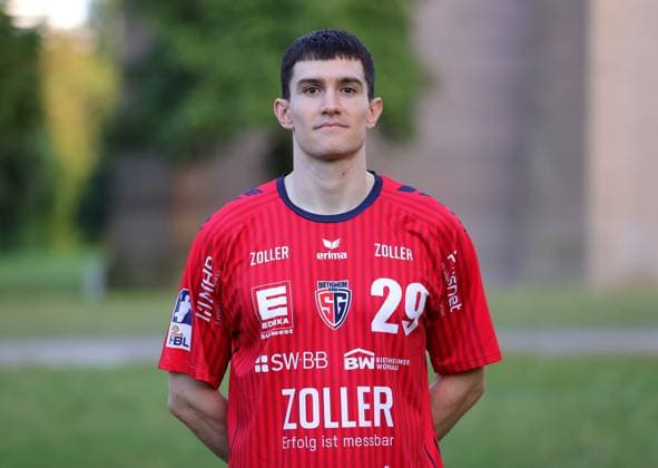 29 07 2025, Germany, Bietigheim, Handball 2 Bundesliga, SG BBM Bietigheim Porträttermin, Moritz Strosack