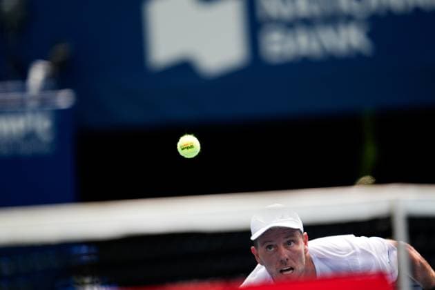 National Bank Open 2025 - Day 4 TORONTO, CANADA - JULY 29 : James Duckworth of Australia in action against Lorenzo Musetti of Italy on day four of the 2025 National Bank Open at Sobeys Stadium in Toronto, Ontario, Canada on July 29, 2025. Mert Alper Dervis Anadolu Ontario Canada. Editorial use only. Please get in touch for any other usage.  Copyright: x2025xAnadoluxMertxAlperxDervisx