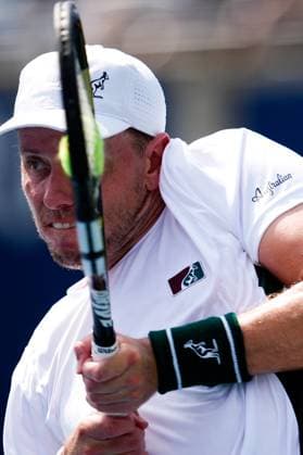 National Bank Open 2025 - Day 4 TORONTO, CANADA - JULY 29 : James Duckworth of Australia in action against Lorenzo Musetti of Italy on day four of the 2025 National Bank Open at Sobeys Stadium in Toronto, Ontario, Canada on July 29, 2025. Mert Alper Dervis Anadolu Ontario Canada. Editorial use only. Please get in touch for any other usage.  Copyright: x2025xAnadoluxMertxAlperxDervisx