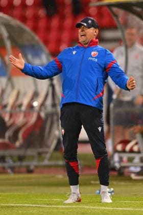 CRVENA ZVEZDA vs LINCOLN RED IMPS GIBRALTAR VLADAN MILOJEVIC coach football Crvena zvezda vs Lincoln Red Imps Gibraltar, UEFA Champions league qualifications, Rajko Mitic stadium, Belgrade 29.07.2025 Foto: FOOTBALL, CRVENA ZVEZDA, RED STAR, UEFA CHAMPIONS LEAGUE QUALIFICATIONS, LINCOLN RED IMPS GIBRALTAR Belgrade Rajko Mitic stadium Serbia Copyright: xMarkoxMetlasx xMNxPressx