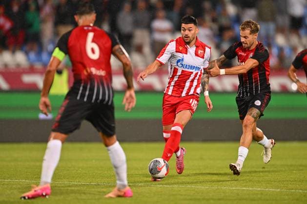 CRVENA ZVEZDA vs LINCOLN RED IMPS GIBRALTAR NEMANJA RADONJIC football Crvena zvezda vs Lincoln Red Imps Gibraltar, UEFA Champions league qualifications, Rajko Mitic stadium, Belgrade 29.07.2025 Foto: FOOTBALL, CRVENA ZVEZDA, RED STAR, UEFA CHAMPIONS LEAGUE QUALIFICATIONS, LINCOLN RED IMPS GIBRALTAR Belgrade Rajko Mitic stadium Serbia Copyright: xMarkoxMetlasx xMNxPressx