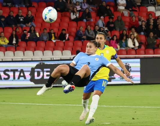 COPA AMERICA FEMENINA BRAZIL VS URUGUAY July 29, 2025 Meeting between Brazil VS Uruguay for the Copa America Femenina at the Rodrigo Paz stadium QUITO PICHINCHA ECUADOR Copyright: xHENRYxLAPOx