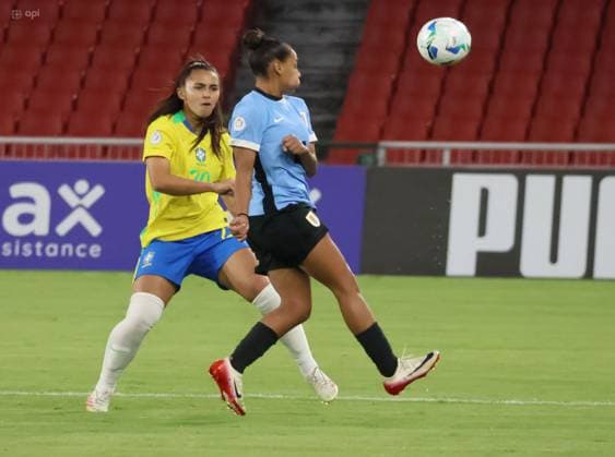 COPA AMERICA FEMENINA BRAZIL VS URUGUAY July 29, 2025 Meeting between Brazil VS Uruguay for the Copa America Femenina at the Rodrigo Paz stadium QUITO PICHINCHA ECUADOR Copyright: xHENRYxLAPOx