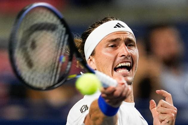 National Bank Open 2025 - Day 4 TORONTO, CANADA - JULY 29: Alexander Zverev of Germany in action against Adam Walton of Australia on day four of the 2025 National Bank Open at Sobeys Stadium in Toronto, Ontario, Canada on July 29, 2025. Mert Alper Dervis Anadolu Ontario Canada. Editorial use only. Please get in touch for any other usage.  Copyright: x2025xAnadoluxMertxAlperxDervisx