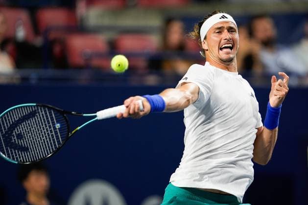 Sport Bilder des Tages National Bank Open 2025 - Day 4 TORONTO, CANADA - JULY 29: Alexander Zverev of Germany in action against Adam Walton of Australia on day four of the 2025 National Bank Open at Sobeys Stadium in Toronto, Ontario, Canada on July 29, 2025. Mert Alper Dervis Anadolu Ontario Canada. Editorial use only. Please get in touch for any other usage.  Copyright: x2025xAnadoluxMertxAlperxDervisx