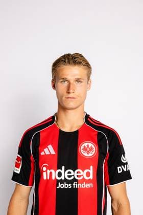 Noah Fenyö - Eintracht Frankfurt, Porträttermin 2025 2026, GER Eintracht Frankfurt, Porträttermin 2025 2026, GER