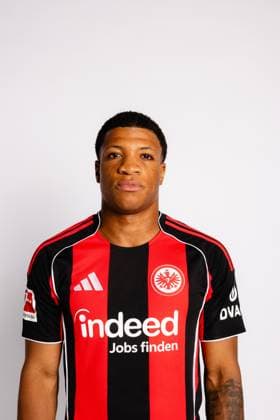 Jessic Ngankam - Eintracht Frankfurt, Porträttermin 2025 2026, GER Eintracht Frankfurt, Porträttermin 2025 2026, GER